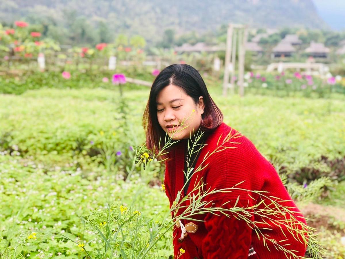 Вилла An Bungalow - Mai Chau Hoa Binh Экстерьер фото